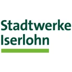 Text "Stadtwerke Iserlohn" in grün, mit grünem Unterstrich.